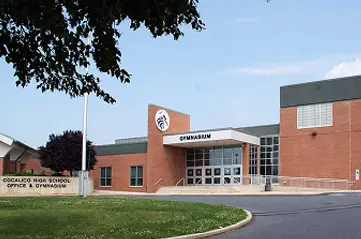 Picture of Cocalico gymnasium that Vertex Mechanical helps support