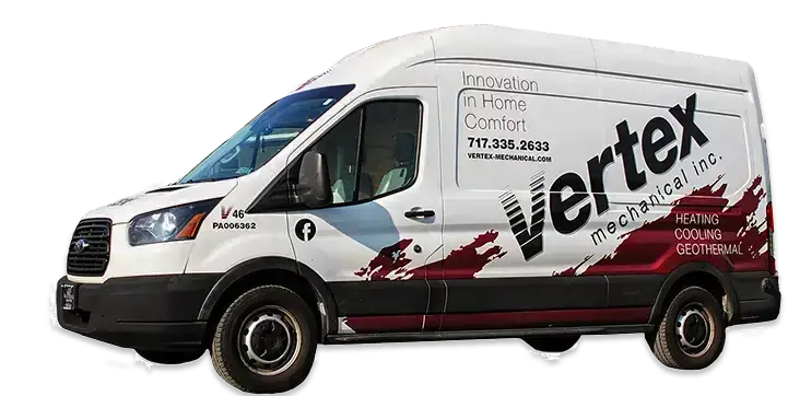 The van you'll see when you call us for Furnace repair in Stevens